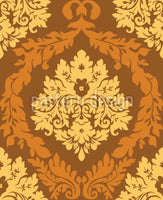 patterned-wallpaper-damask-caramel