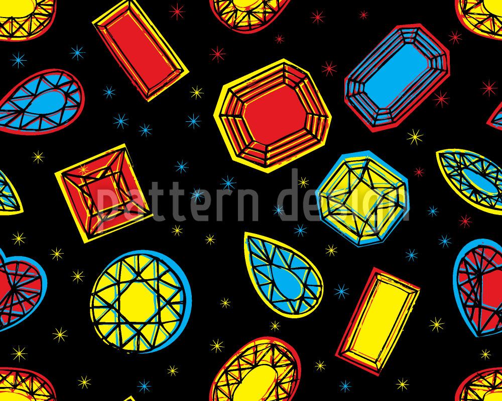 patterned-wallpaper-bling-bling