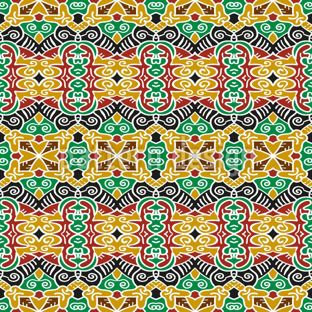 patterned-wallpaper-tribal-connections