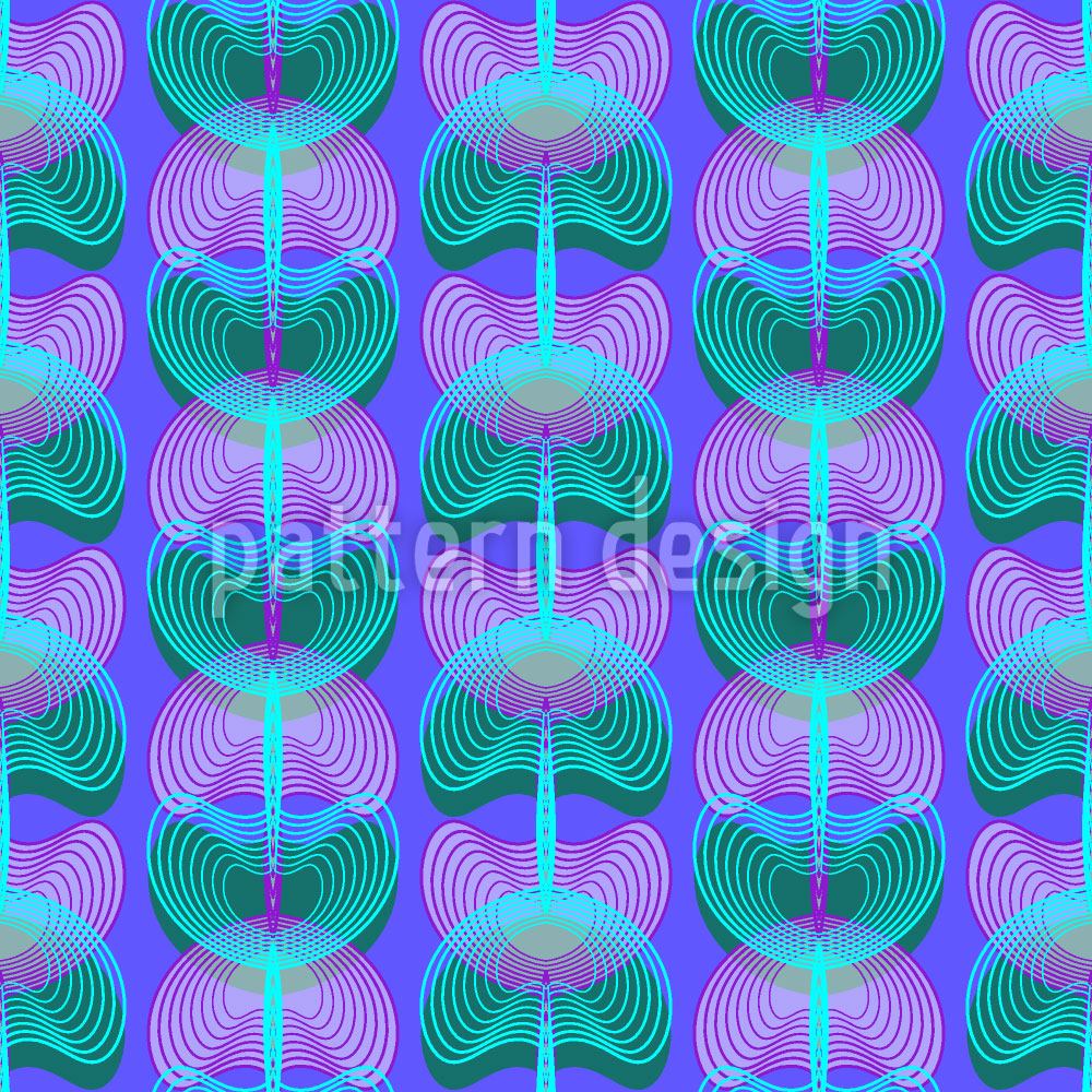 patterned-wallpaper-mollusks-blue