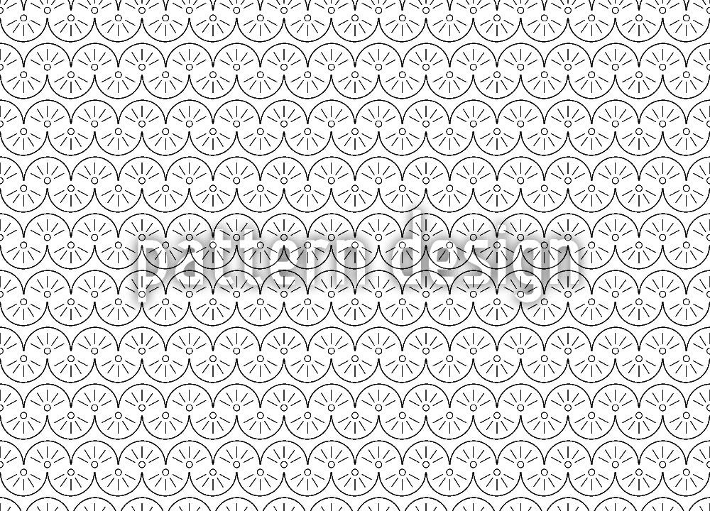 patterned-wallpaper-half-circles-snake