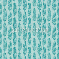 patterned-wallpaper-doodle-feathers