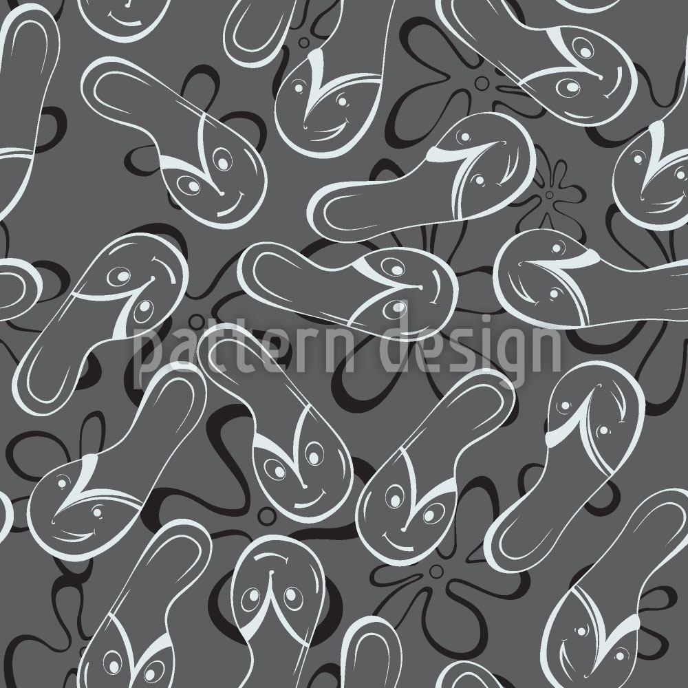 patterned-wallpaper-flip-flop-fun