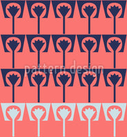 patterned-wallpaper-flowerpots-flamingo