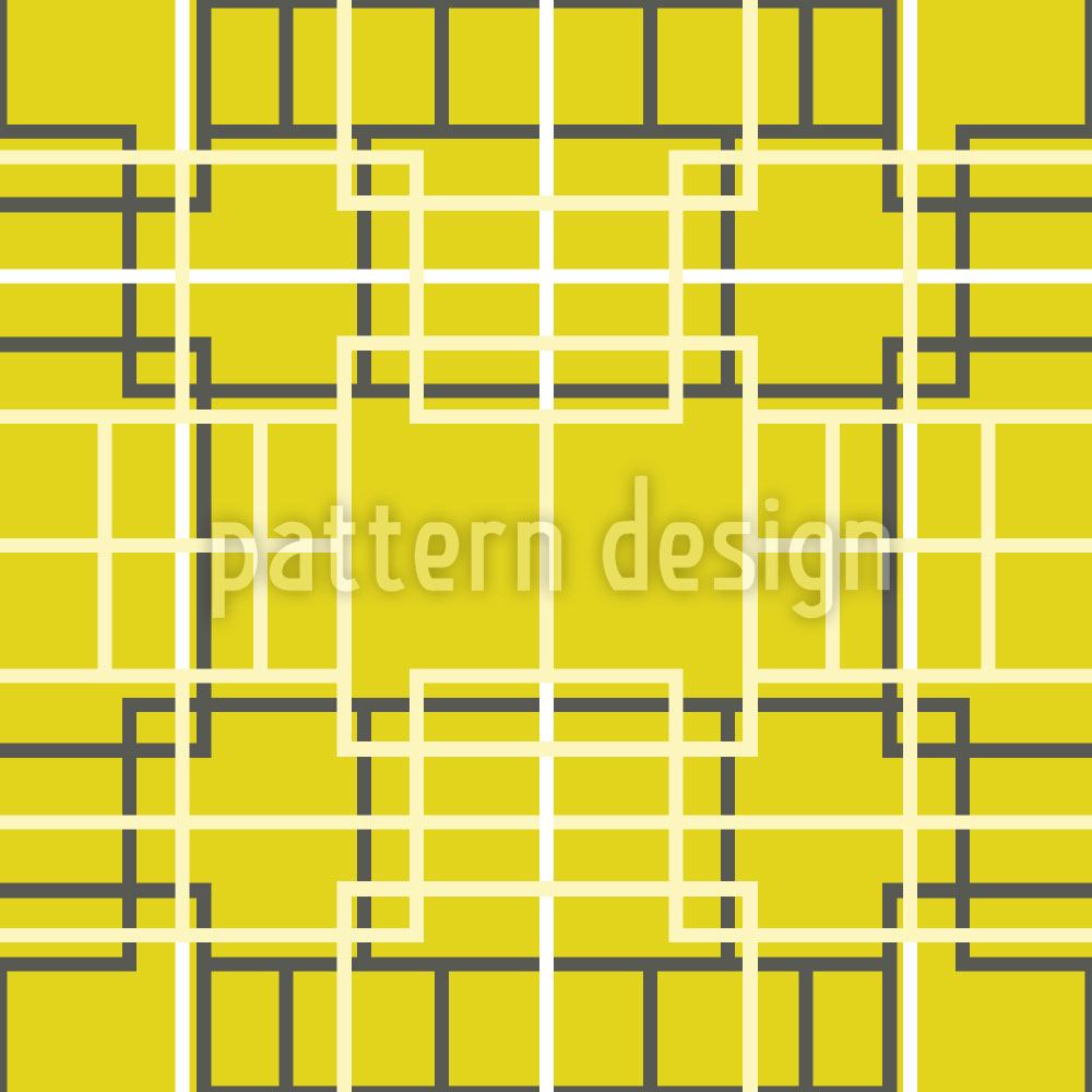 patterned-wallpaper-asian-lattice-yellow