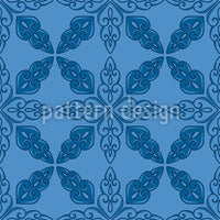 patterned-wallpaper-moroccan-blue