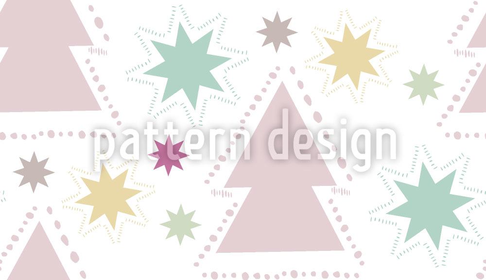 patterned-wallpaper-christmas-tree-sparkle