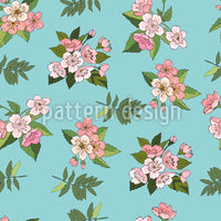 patterned-wallpaper-cherry-blossoms