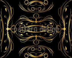 patterned-wallpaper-spinning-gold