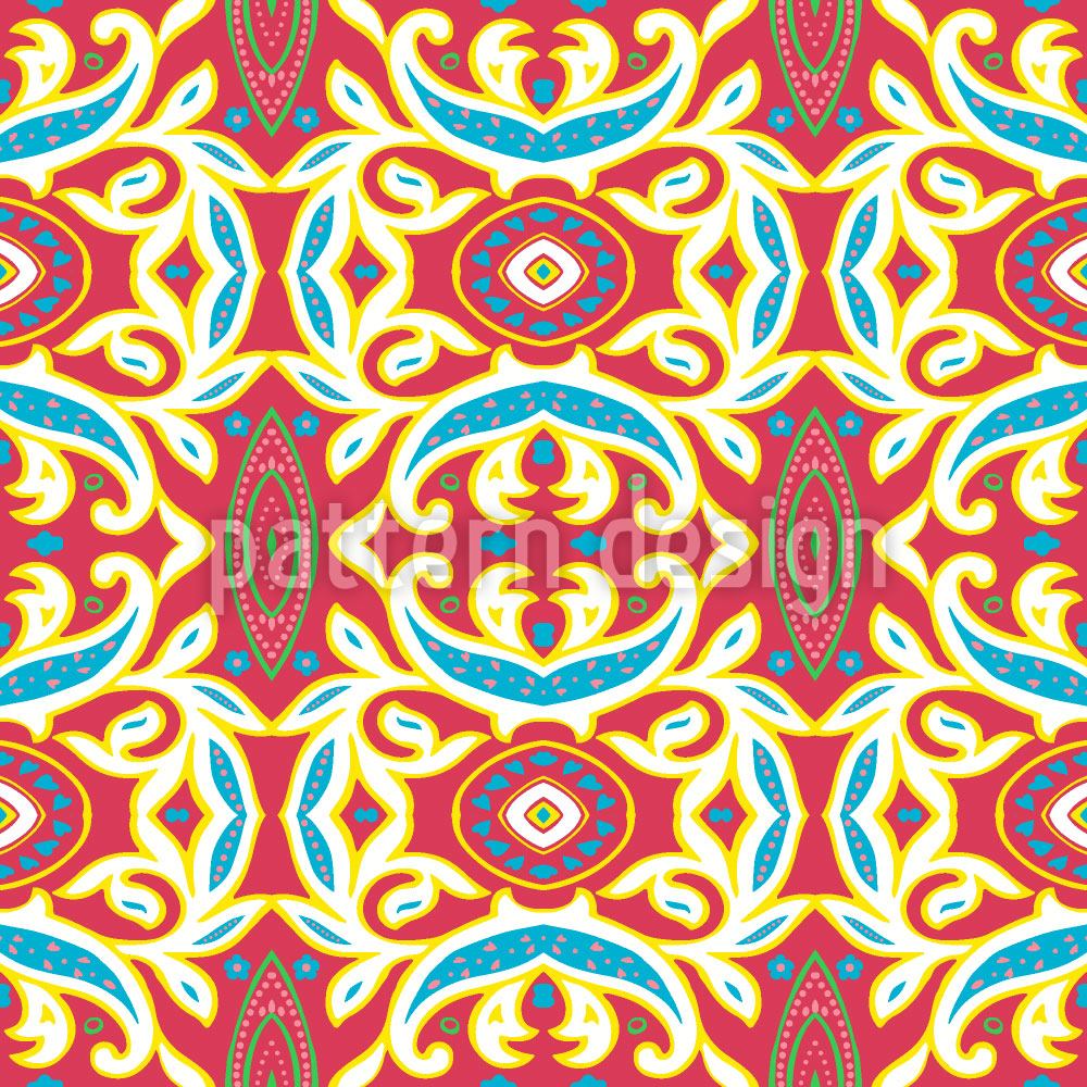 patterned-wallpaper-arabesque-interpretion