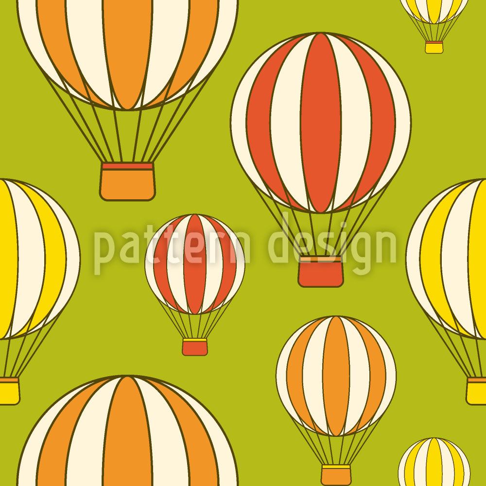 patterned-wallpaper-ballooning-in-the-green