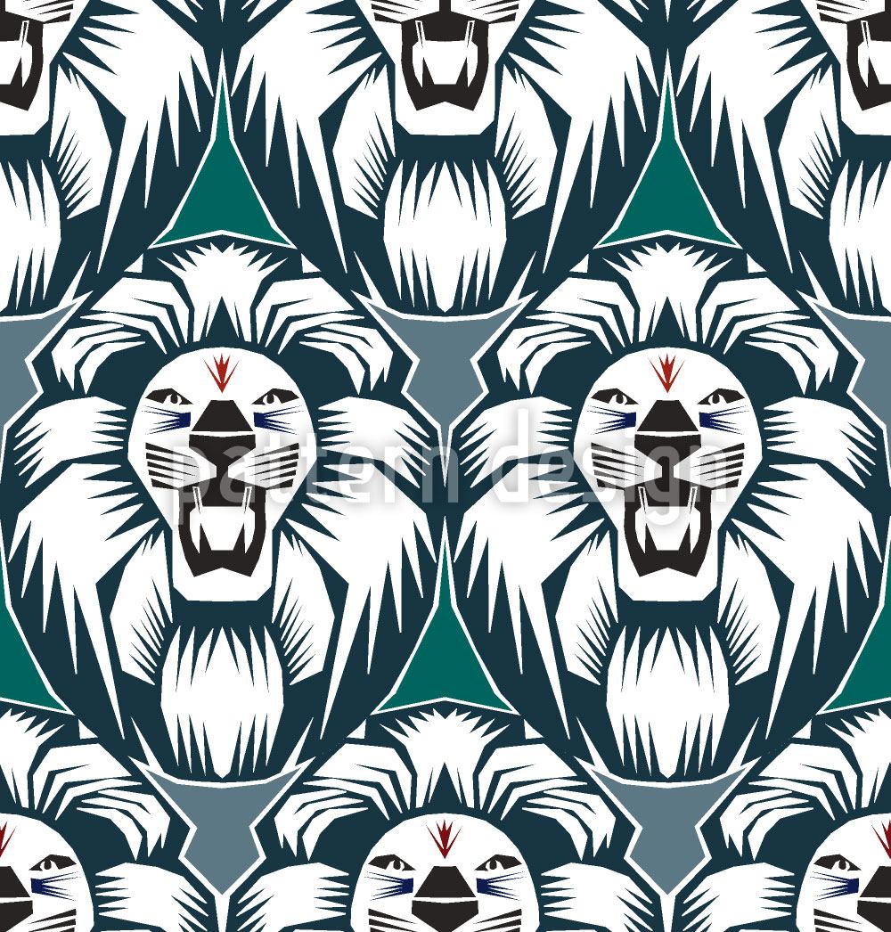 patterned-wallpaper-the-lion-is-the-king