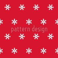 patterned-wallpaper-snow-flakes-white