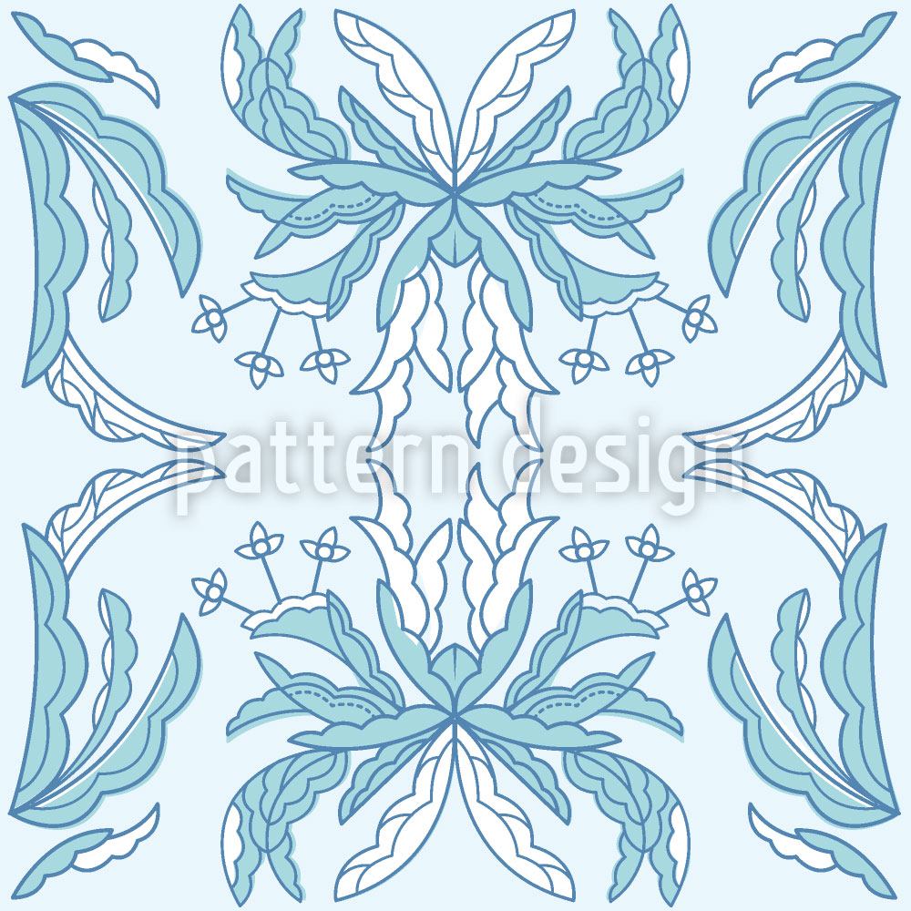 patterned-wallpaper-fairytale-flowers