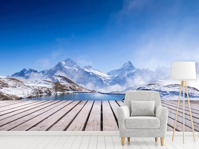 photo-wallpaper-sundeck-at-the-swiss-mountain-lake