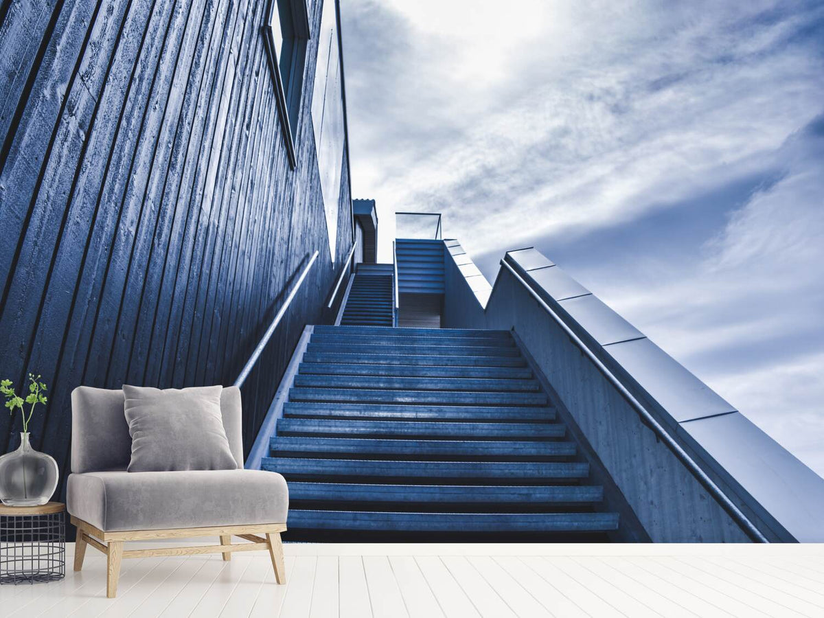 photo-wallpaper-steep-stairs