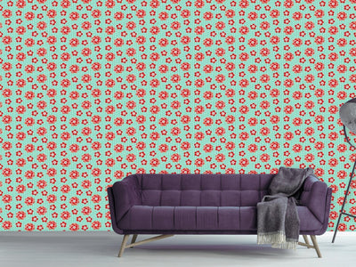 patterned-wallpaper-flower-power-and-dots