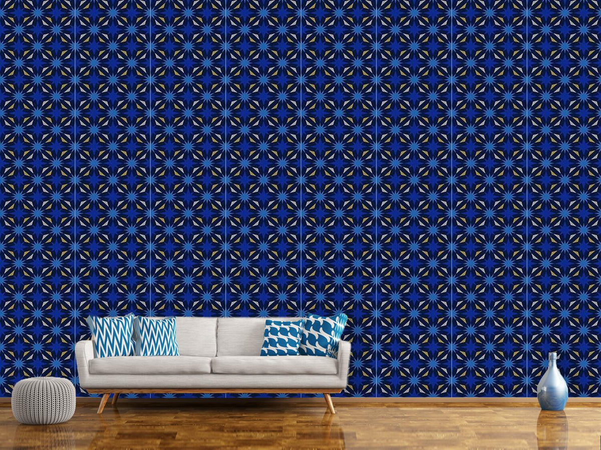 patterned-wallpaper-etoiles-de-la-nuit