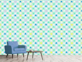 patterned-wallpaper-triangles-from-the-eighties