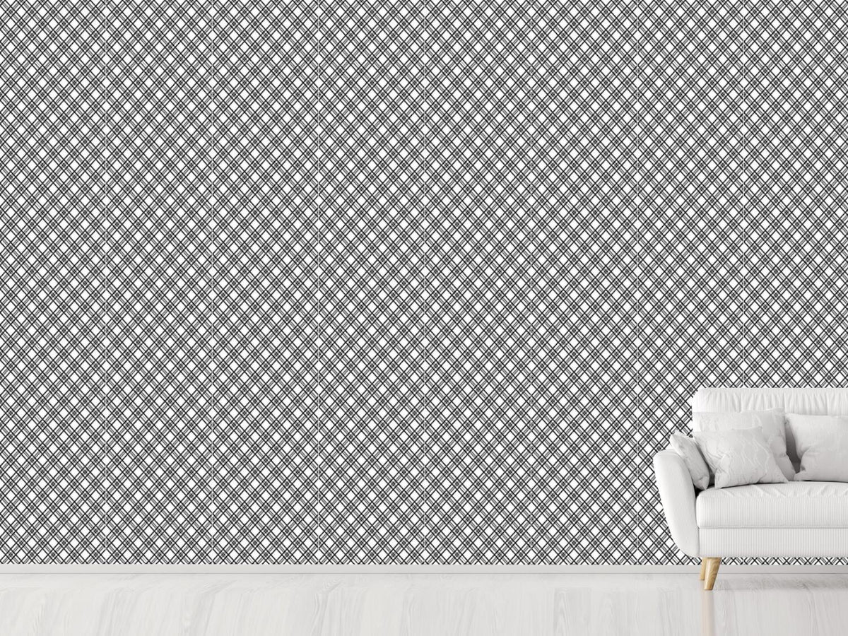 patterned-wallpaper-glencheck-monochrome