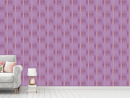 patterned-wallpaper-raindrops-purple