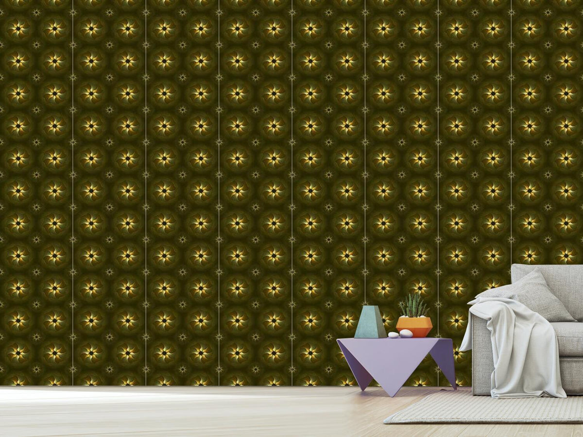 patterned-wallpaper-light-balls