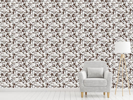 patterned-wallpaper-vintage-coffee