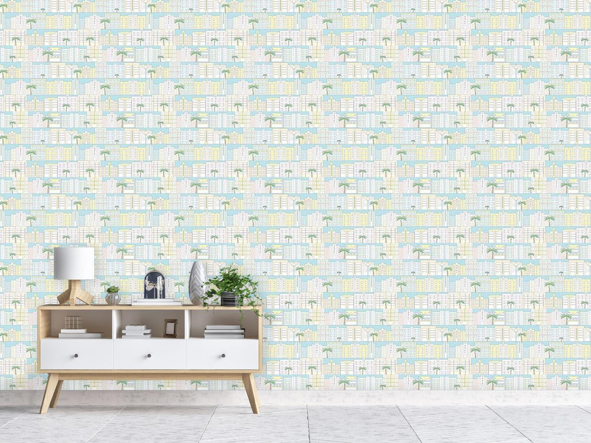 patterned-wallpaper-miami-beach