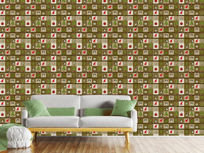 patterned-wallpaper-christmas-in-a-wooden-box