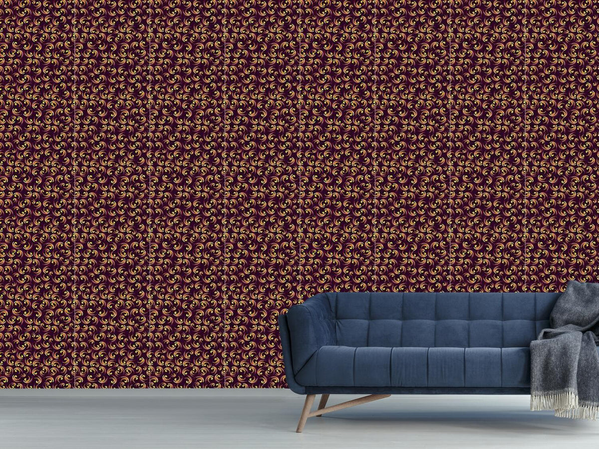 patterned-wallpaper-swirly