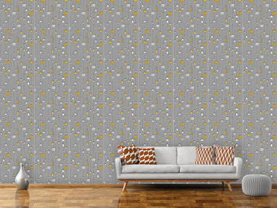 patterned-wallpaper-christmas-tree-decorations-grey