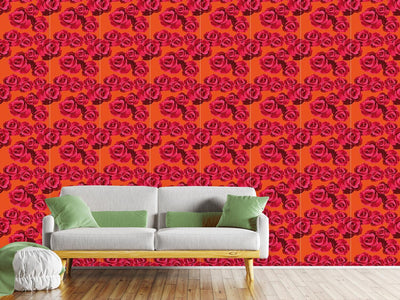 patterned-wallpaper-roses-for-you