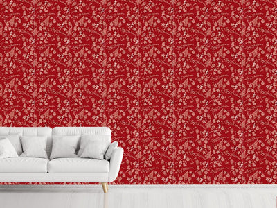 patterned-wallpaper-merry-christmas