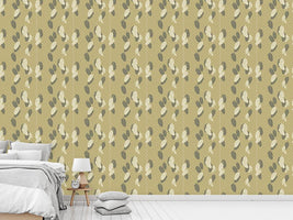 patterned-wallpaper-gentle-feathers-beige