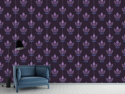 patterned-wallpaper-lotus-lilaq