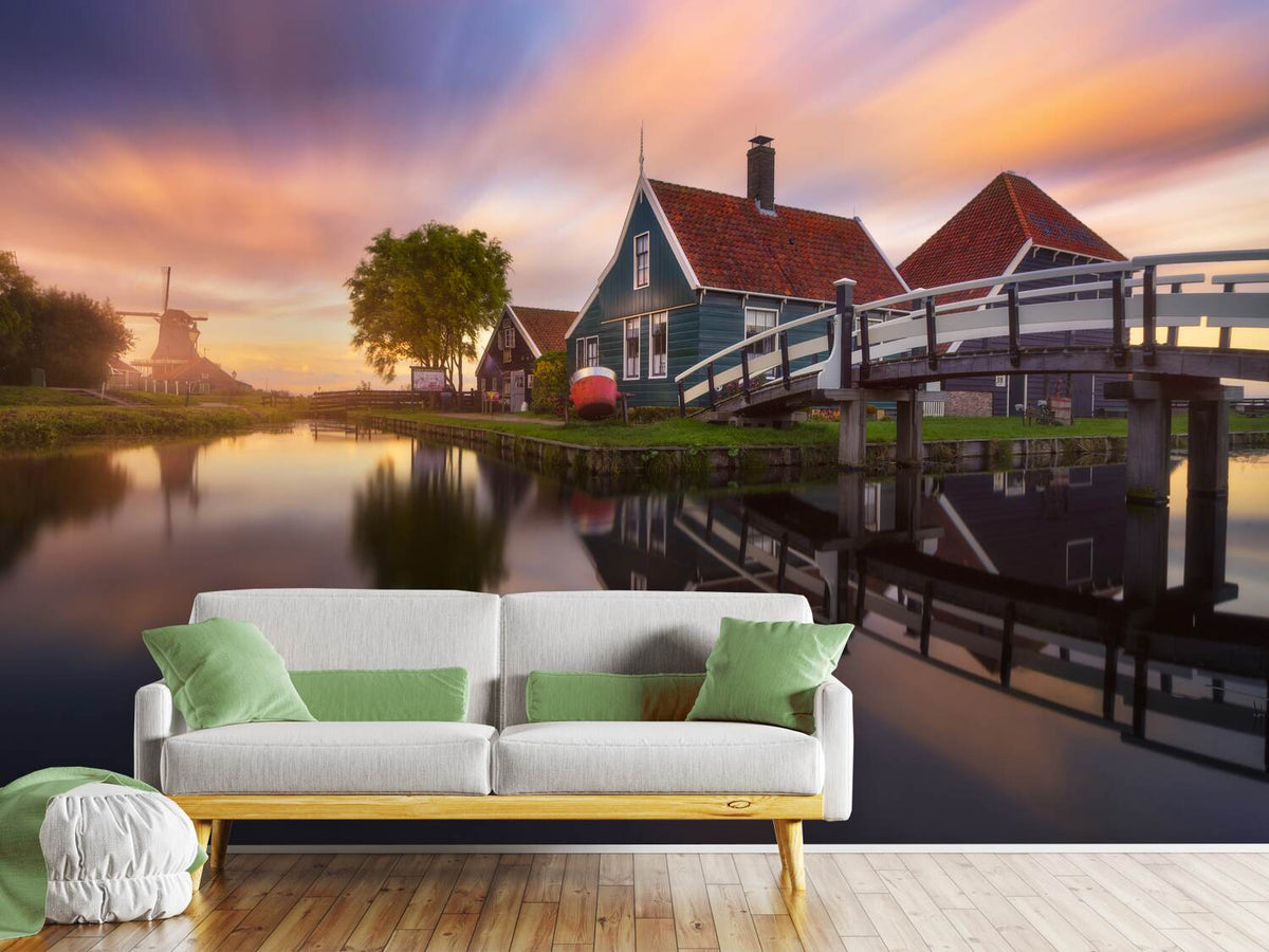 photo-wallpaper-zaanse-schans