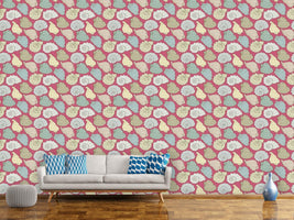 patterned-wallpaper-vintage-seashells