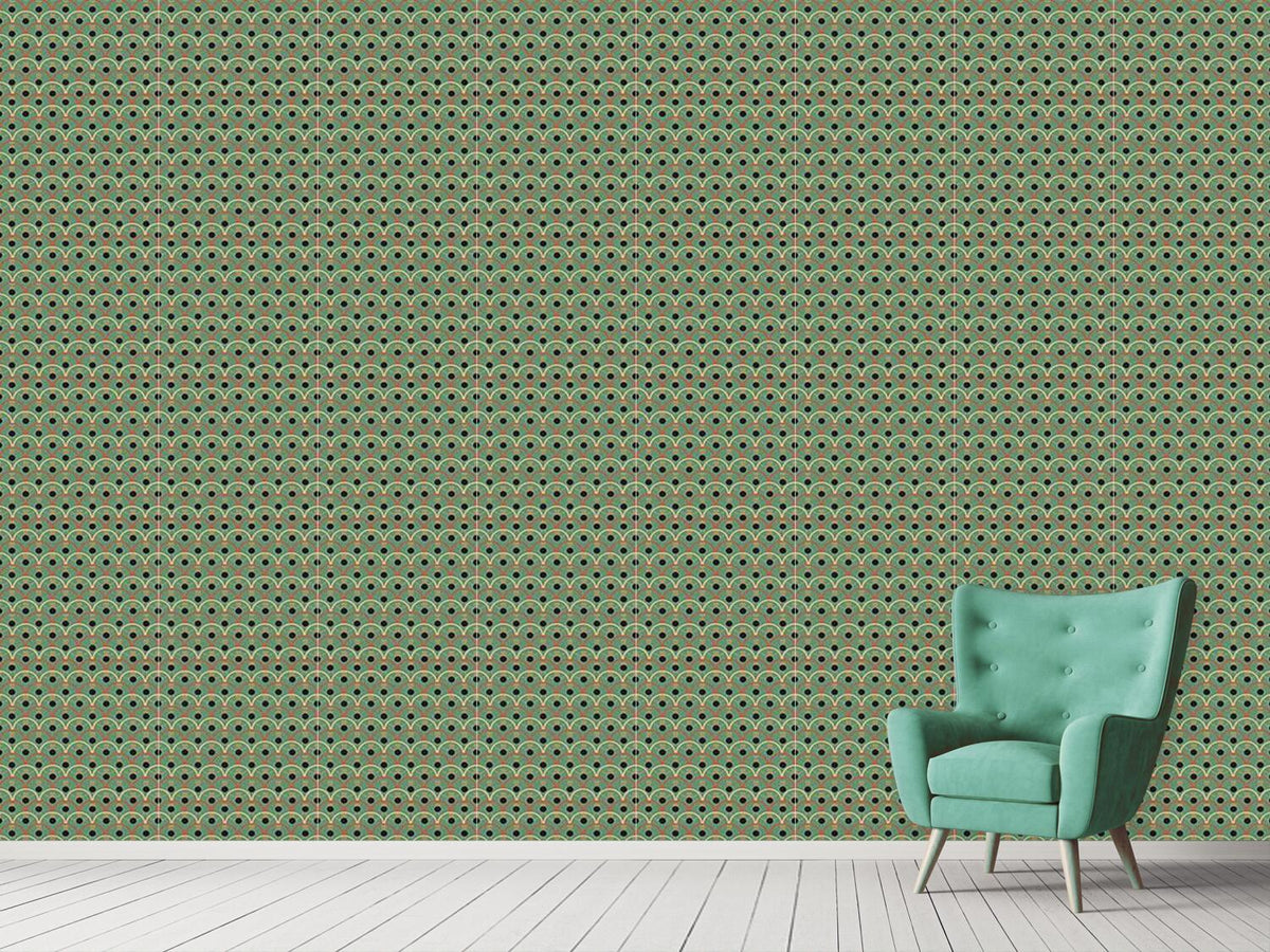 patterned-wallpaper-ondas-y-circulos