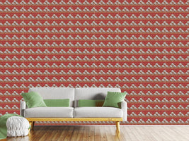 patterned-wallpaper-skully-brown