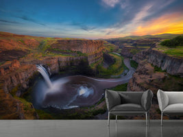 photo-wallpaper-sunset-at-palouse-falls-x