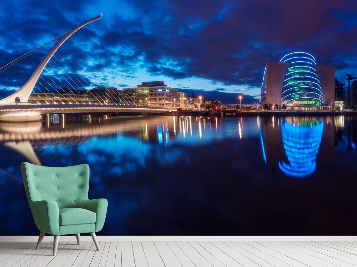 photo-wallpaper-dublin-samuel-beckett-bridge