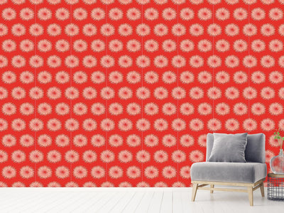 patterned-wallpaper-dahlia-orange