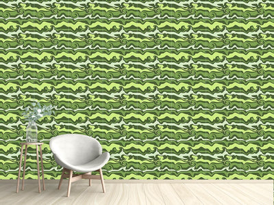 patterned-wallpaper-green-wave-chaos