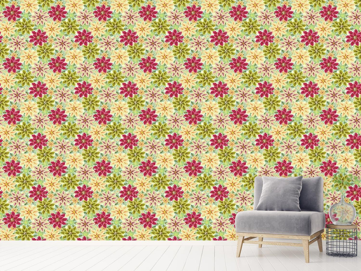 patterned-wallpaper-only-flowers-love-unconditionally