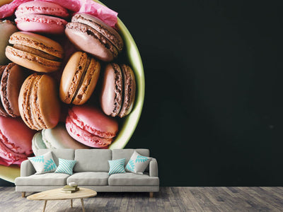 photo-wallpaper-a-bowl-of-macaroons