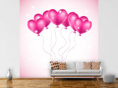 photo-wallpaper-heart-balloons