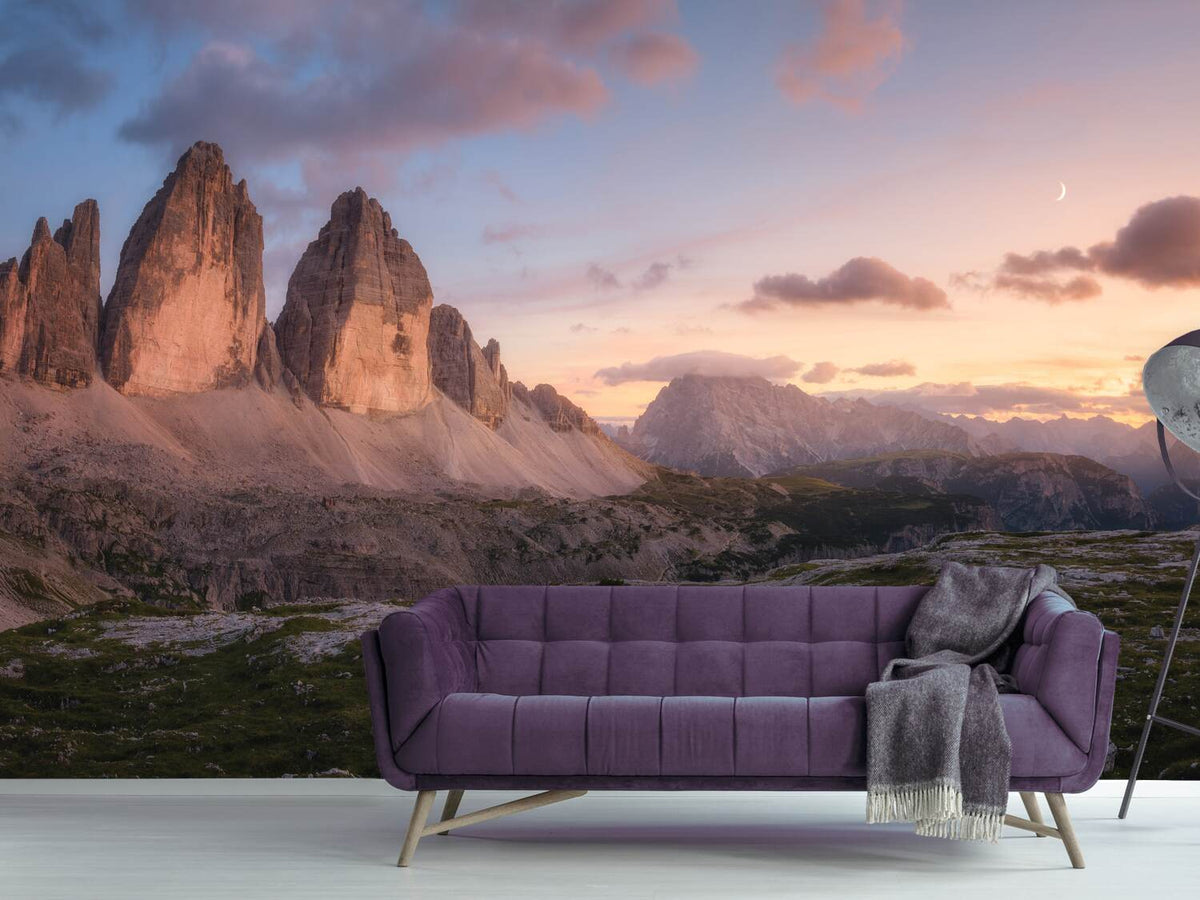 photo-wallpaper-an-evening-in-the-dolomites