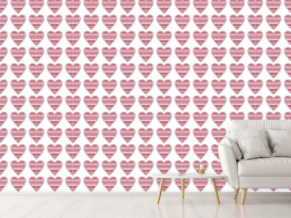 patterned-wallpaper-heart-for-knitting