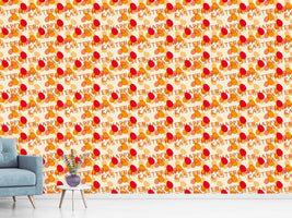 patterned-wallpaper-happy-easter-red