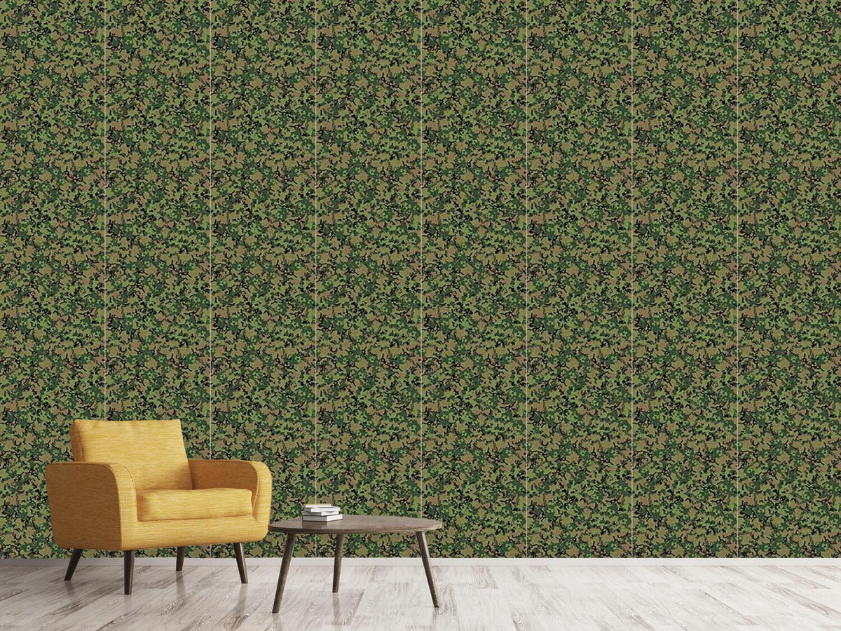 patterned-wallpaper-forest-camouflage